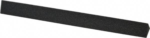 Made in USA - 4" Long x 3/8" Wide x 3/8" Thick, Aluminum Oxide Sharpening Stone - Triangle, Coarse Grade - USA Tool & Supply