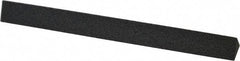 Made in USA - 4" Long x 3/8" Wide x 3/8" Thick, Aluminum Oxide Sharpening Stone - Triangle, Coarse Grade - USA Tool & Supply