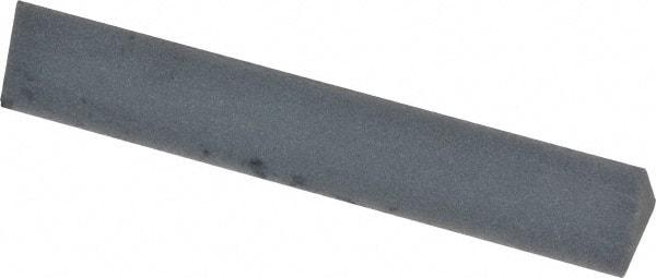 Made in USA - 3" Long x 1/2" Wide x 1/2" Thick, Novaculite Sharpening Stone - Triangle, Ultra Fine Grade - USA Tool & Supply