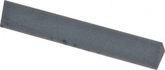 Made in USA - 3" Long x 1/2" Wide x 1/2" Thick, Novaculite Sharpening Stone - Triangle, Ultra Fine Grade - USA Tool & Supply