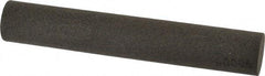 Made in USA - 6" Long x 1" Diam x 1" Thick, Aluminum Oxide Sharpening Stone - Round, Coarse Grade - USA Tool & Supply