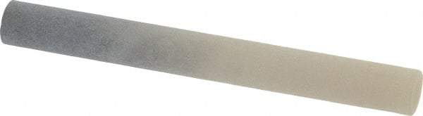 Made in USA - 3" Long x 3/8" Diam x 3/8" Thick, Novaculite Sharpening Stone - Round, Ultra Fine Grade - USA Tool & Supply