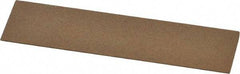 Made in USA - 4" Long x 1" Wide x 1/8" Thick, Aluminum Oxide Sharpening Stone - Knife, Medium Grade - USA Tool & Supply