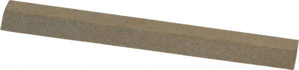 Made in USA - 4" Long x 9/16" Wide x 3/16" Thick, Aluminum Oxide Sharpening Stone - Diamond, Medium Grade - USA Tool & Supply