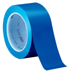 List 471 4" x 36 ydsVinyl Tape - Blue - USA Tool & Supply