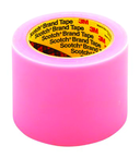 List 821 4" x 72 yds Labelgard Film Tape - Pink - USA Tool & Supply