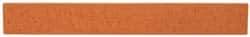 Made in USA - 1/2" Wide x 4" OAL, Aluminum Oxide Sharpening Stone - Flat, Fine Grade, 320 Grit - USA Tool & Supply