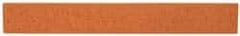Made in USA - 1/2" Wide x 4" OAL, Aluminum Oxide Sharpening Stone - Flat, Fine Grade, 320 Grit - USA Tool & Supply