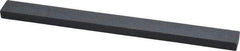 Norton - 240 Grit Silicon Carbide Rectangular Polishing Stone - Very Fine Grade, 1/2" Wide x 6" Long x 1/4" Thick - USA Tool & Supply