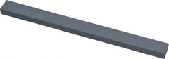 Norton - 320 Grit Silicon Carbide Rectangular Polishing Stone - Extra Fine Grade, 1/2" Wide x 6" Long x 1/4" Thick - USA Tool & Supply