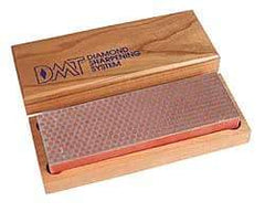 DMT - 6" Long x 2" Wide x 3/4" Thick, Diam ond Sharpening Stone - Rectangle, 600 Grit, Fine Grade - USA Tool & Supply