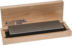 DMT - 8" Long x 2-5/8" Wide x 1-1/4" Thick, Diam ond Sharpening Stone - Rectangle, 220 Grit, Extra Coarse Grade - USA Tool & Supply