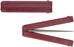 DMT - 9-1/2" OAL Fine Knife Sharpener Diamond File - 1/4" Wide, 4-3/16 LOC, Red, 600 Grit - USA Tool & Supply