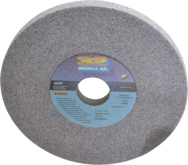Norton - 7" Diam x 1-1/4" Hole x 1/2" Thick, J Hardness, 46 Grit Surface Grinding Wheel - Aluminum Oxide, Type 1, Coarse Grade, 3,600 Max RPM, Vitrified Bond, No Recess - USA Tool & Supply