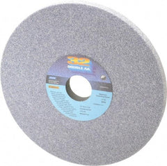 Norton - 8" Diam x 1-1/4" Hole x 1/2" Thick, H Hardness, 46 Grit Surface Grinding Wheel - Aluminum Oxide, Type 1, Coarse Grade, 3,105 Max RPM, Vitrified Bond, No Recess - USA Tool & Supply