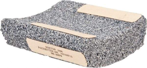 Norton - 5" Wide x 6" High x 1-1/2" Thick Grinding Segment - 30 Grit, Hardness E, Blue Print No. ME20579 - USA Tool & Supply