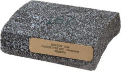 Norton - 5" Wide x 6" High x 1-1/2" Thick Grinding Segment - 30 Grit, Hardness G, Blue Print No. ME20579 - USA Tool & Supply