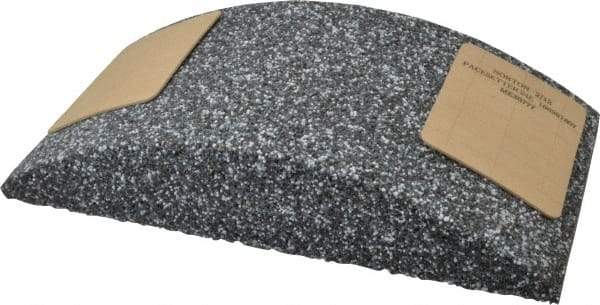 Norton - 11-1/4" Wide x 6" High x 2-1/4" Thick Grinding Segment - 24 Grit, Hardness E, Blue Print No. ME30777 - USA Tool & Supply