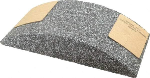 Norton - 11-1/4" Wide x 6" High x 2-1/4" Thick Grinding Segment - 30 Grit, Hardness E, Blue Print No. ME30777 - USA Tool & Supply