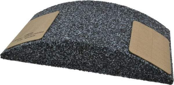 Norton - 11-1/4" Wide x 6" High x 2-1/4" Thick Grinding Segment - 24 Grit, Hardness F, Blue Print No. ME30777 - USA Tool & Supply