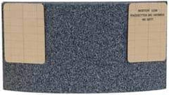 Norton - 11-1/4" Wide x 6" High x 2-1/4" Thick Grinding Segment - 30 Grit, Hardness G, Blue Print No. ME30777 - USA Tool & Supply