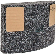 Norton - 11-1/4" Wide x 8" High x 3" Thick Grinding Segment - 24 Grit, Hardness F, Blue Print No. ME100703B - USA Tool & Supply