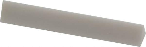 Norton - 3" Long x 1/2" Wide x 1/2" Thick, Novaculite Sharpening Stone - Triangle, Ultra Fine Grade - USA Tool & Supply