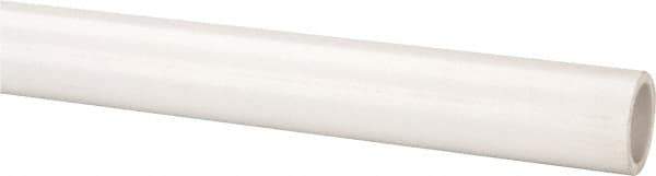 Made in USA - 3/4" Pipe, 5' Long PVC Unthreaded Plastic Pipe Nipple - 480 Max psi, 0.81" ID x 1.05" OD, Schedule 40, White - USA Tool & Supply
