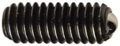 Vlier - 6-40, 0.078" Ball Diam, 0.35" Body Length, 0.023" Max Ball Reach, Threaded Ball Plunger - Stainless Steel Body, Stainless Steel Ball, 0.5 Lb Initial End Force, 1 Lb Final End Force - USA Tool & Supply
