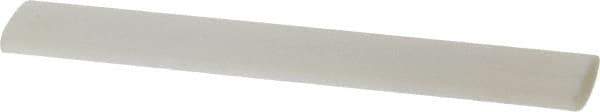 Norton - 3" Long x 1/2" Wide x 3/16" Thick, Novaculite Sharpening Stone - Oval, Ultra Fine Grade - USA Tool & Supply