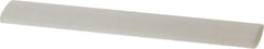 Norton - 3" Long x 1/2" Wide x 3/16" Thick, Novaculite Sharpening Stone - Oval, Ultra Fine Grade - USA Tool & Supply