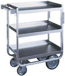 Lakeside - 650 Lb Capacity, 22-3/8" Wide x 38-5/8" Long x 37-1/8" High Standard Utility Cart - USA Tool & Supply