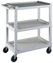 Lakeside - 300 Lb Capacity, 17-1/8" Wide x 32-1/2" Long x 34-7/8" High Standard Utility Cart - USA Tool & Supply