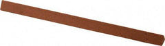 Norton - 4" Long x 1/4" Wide x 1/4" Thick, Aluminum Oxide Sharpening Stone - Triangle, Fine Grade - USA Tool & Supply
