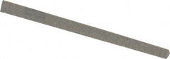 Norton - 4" Long x 1/4" Wide x 1/4" Thick, Aluminum Oxide Sharpening Stone - Triangle, Coarse Grade - USA Tool & Supply