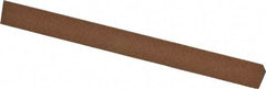 Norton - 4" Long x 3/8" Wide x 3/8" Thick, Aluminum Oxide Sharpening Stone - Triangle, Medium Grade - USA Tool & Supply
