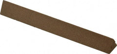 Norton - 4" Long x 1/2" Wide x 1/2" Thick, Aluminum Oxide Sharpening Stone - Triangle, Medium Grade - USA Tool & Supply