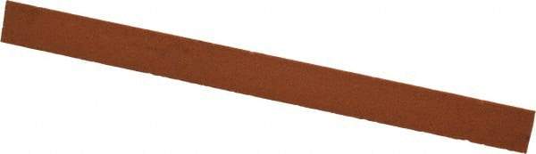 Norton - 6" Long x 1/2" Wide x 1/2" Thick, Aluminum Oxide Sharpening Stone - Triangle, Fine Grade - USA Tool & Supply