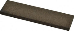 Norton - 4" Long x 1" Wide x 1/4" Thick, Aluminum Oxide Sharpening Stone - Rectangle, Coarse Grade - USA Tool & Supply