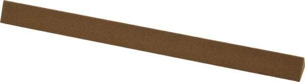 Norton - 6" Long x 1/2" Wide x 1/2" Thick, Aluminum Oxide Sharpening Stone - Triangle, Medium Grade - USA Tool & Supply