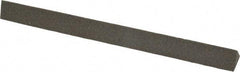 Norton - 6" Long x 1/2" Wide x 1/2" Thick, Aluminum Oxide Sharpening Stone - Triangle, Coarse Grade - USA Tool & Supply