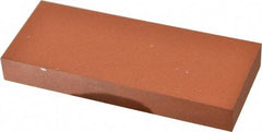Norton - 5" Long x 2" Wide x 5/8" Thick, Aluminum Oxide Sharpening Stone - Rectangle, Fine Grade - USA Tool & Supply