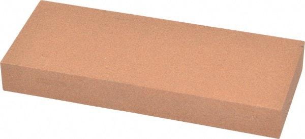 Norton - 5" Long x 2" Wide x 5/8" Thick, Aluminum Oxide Sharpening Stone - Rectangle, Medium Grade - USA Tool & Supply