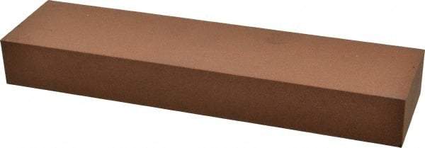 Norton - 8" Long x 2" Wide x 1" Thick, Aluminum Oxide Sharpening Stone - Rectangle, Medium Grade - USA Tool & Supply