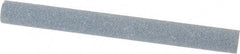 Norton - 4" Long x 3/8" Diam x 3/8" Thick, Silicon Carbide Sharpening Stone - Round, Medium Grade - USA Tool & Supply