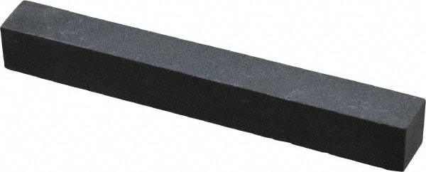 Value Collection - Square, Silicon Carbide, Toolroom Finishing Stick - 4" Long x 1/2" Wide x 1/2" Thick, Medium Grade - USA Tool & Supply