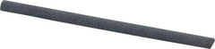 Value Collection - Half Round, Silicon Carbide, Toolroom Finishing Stick - 4" Long x 1/4" Wide, Medium Grade - USA Tool & Supply