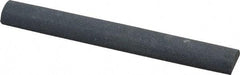 Value Collection - Half Round, Silicon Carbide, Toolroom Finishing Stick - 4" Long x 1/2" Wide, Fine Grade - USA Tool & Supply