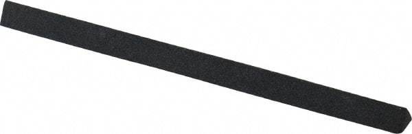 Value Collection - Three Square, Silicon Carbide, Toolroom Finishing Stick - 4" Long x 1/4" Wide, Medium Grade - USA Tool & Supply