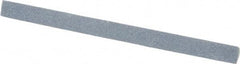 Value Collection - Three Square, Silicon Carbide, Toolroom Finishing Stick - 4" Long x 1/4" Wide, Fine Grade - USA Tool & Supply